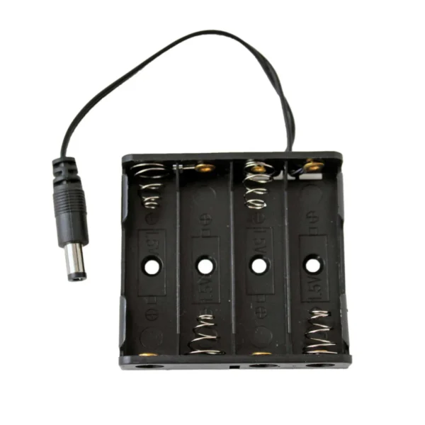 Suporte Pilhas 4xAA  com Plug P4