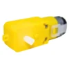 Motor TT DC 3-6V com Caixa de Redução Eixo Duplo