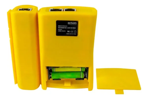 Teste Cabo de Rede RJ45 e  Telefone RJ11 Amarelo